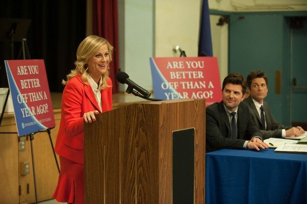 Amy Poehler, Adam Scott, Rob Lowe Photo
