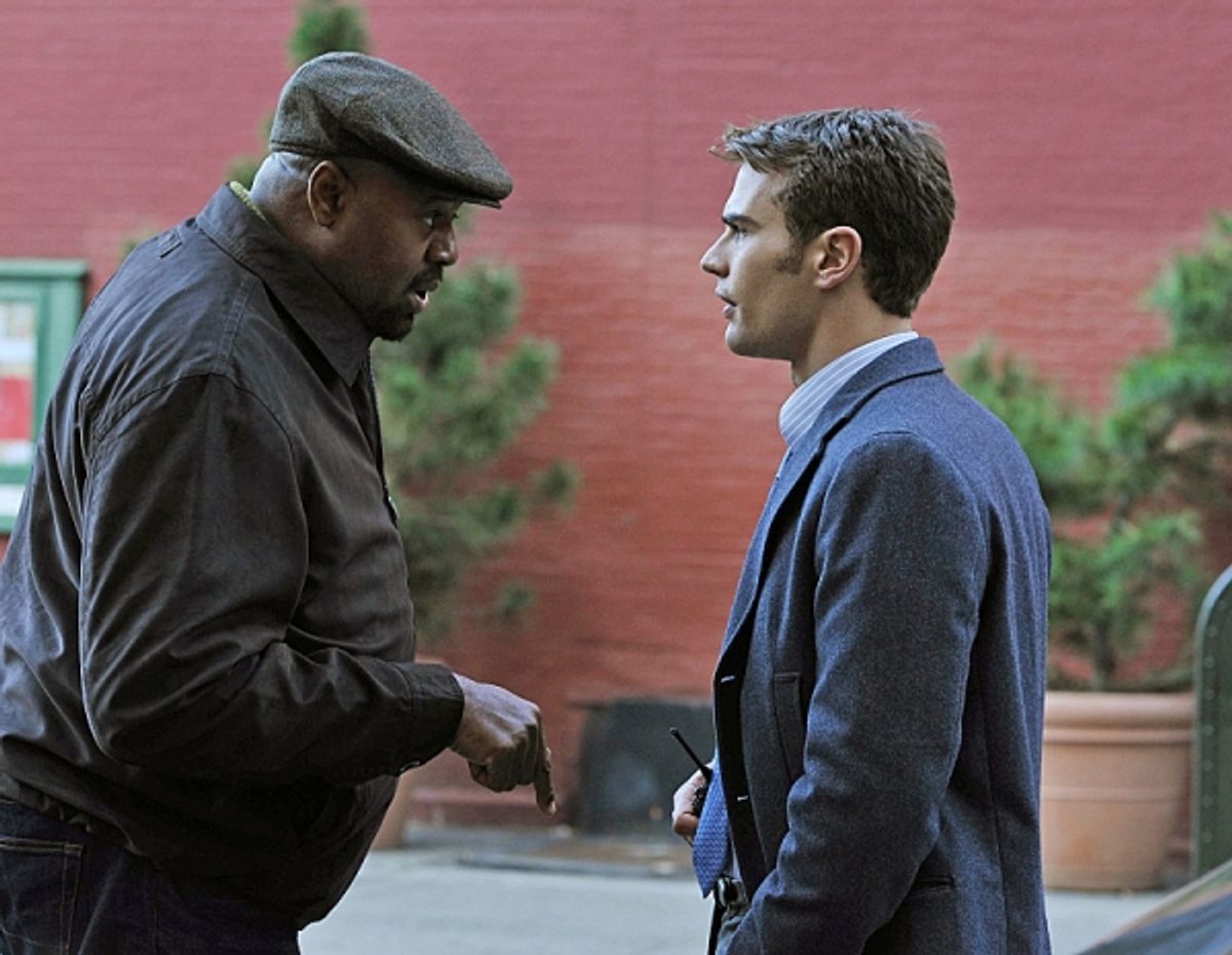 Chi McBride, Theo James at 