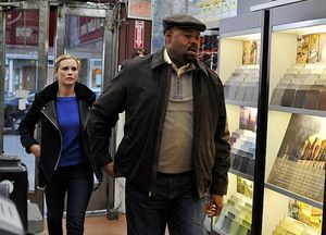 Bonnie Somerville, Chi McBride Photo