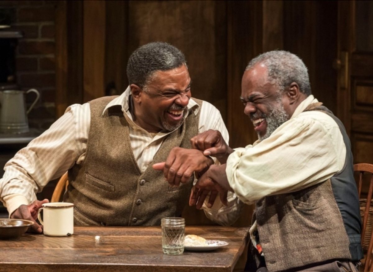 Keith David and Glynn Turman at 