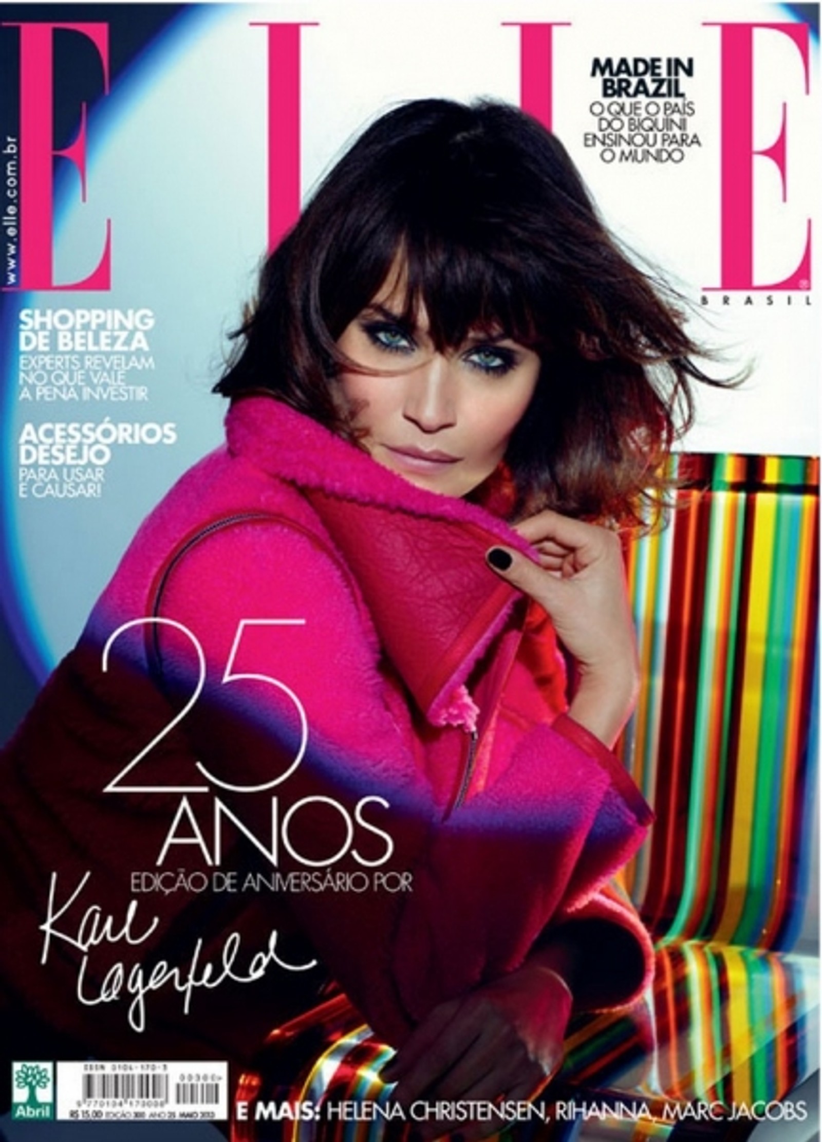 Photo Coverage: Helena Christensen's May Elle Cover — photo 1 of 1