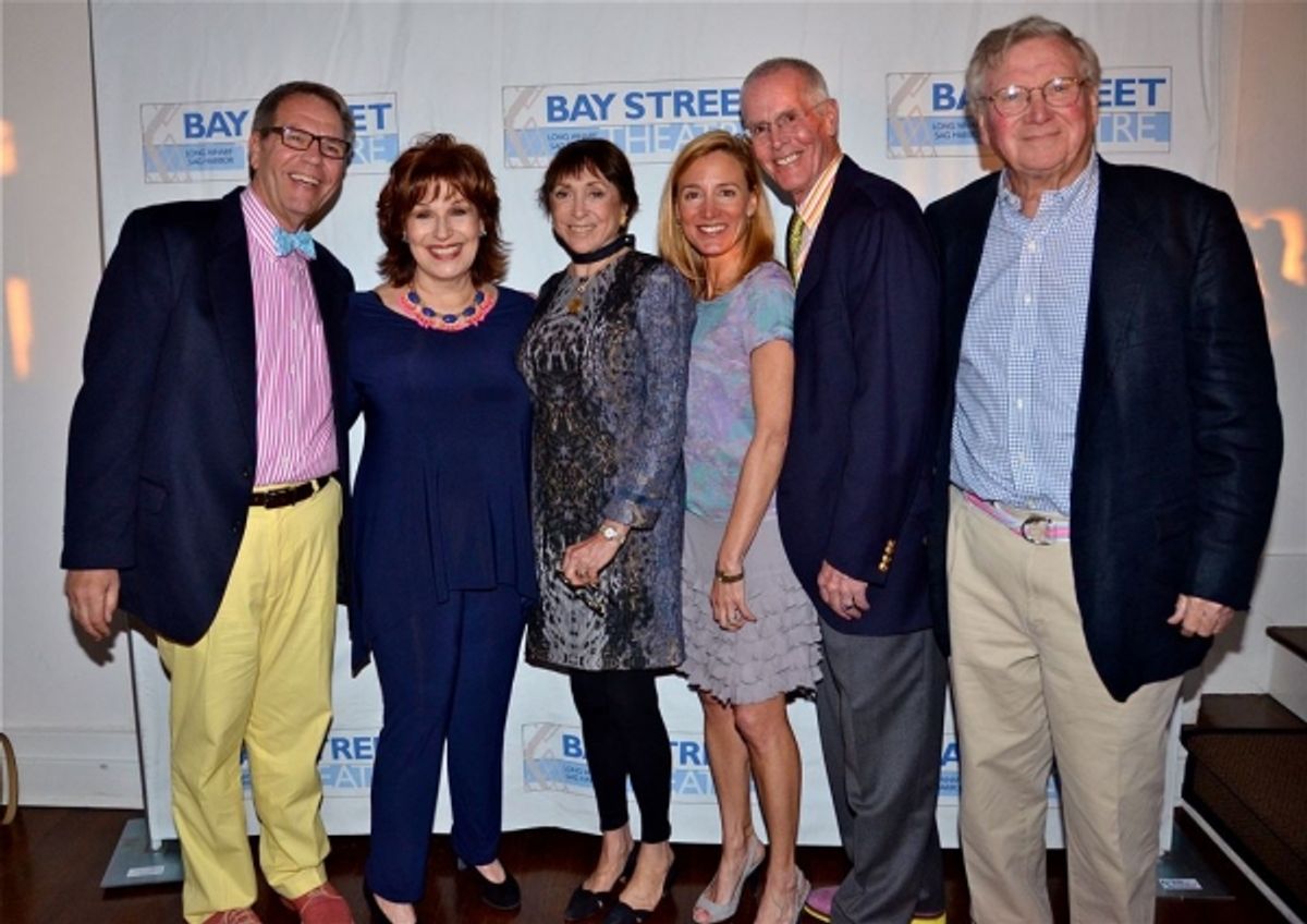 Jim Osburn, Joy Behar, Ana Daniel, Tracy Mitchell, Michael Grim, and David Bray at 