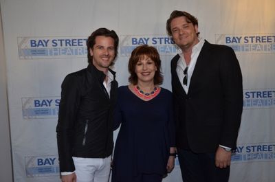Jan Oostdijk, Joy Behar and George Rutgers Photo