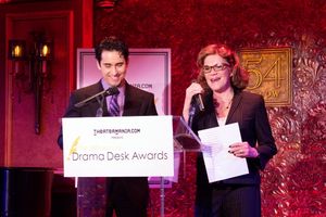 John Lloyd Young, Linda Lavin Photo