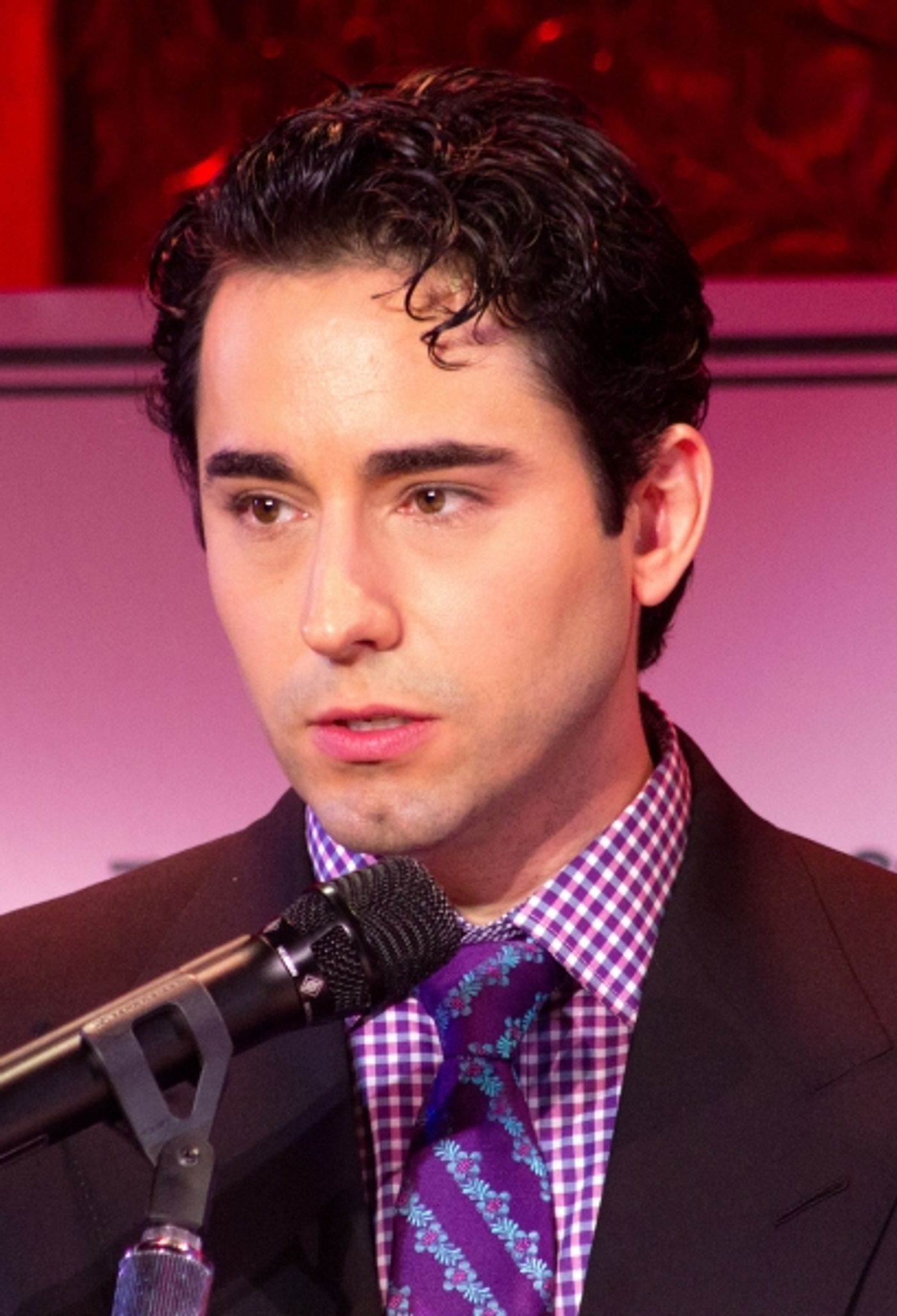 Photo Coverage: John Lloyd Young and Linda Lavin Announce 2013 Drama Desk Nominees  Image