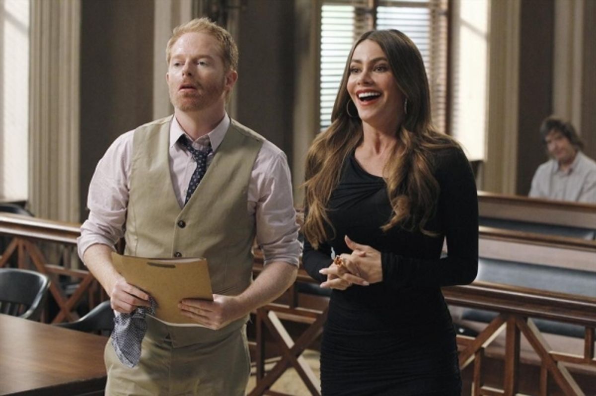 Jesse Tyler Ferguson, Sofia Vergara at 