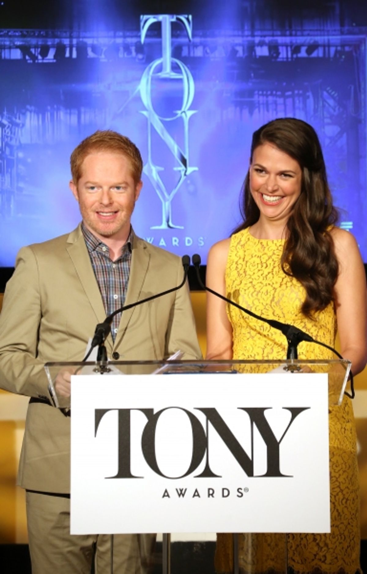 Jesse Tyler Ferguson & Sutton Foster  at 