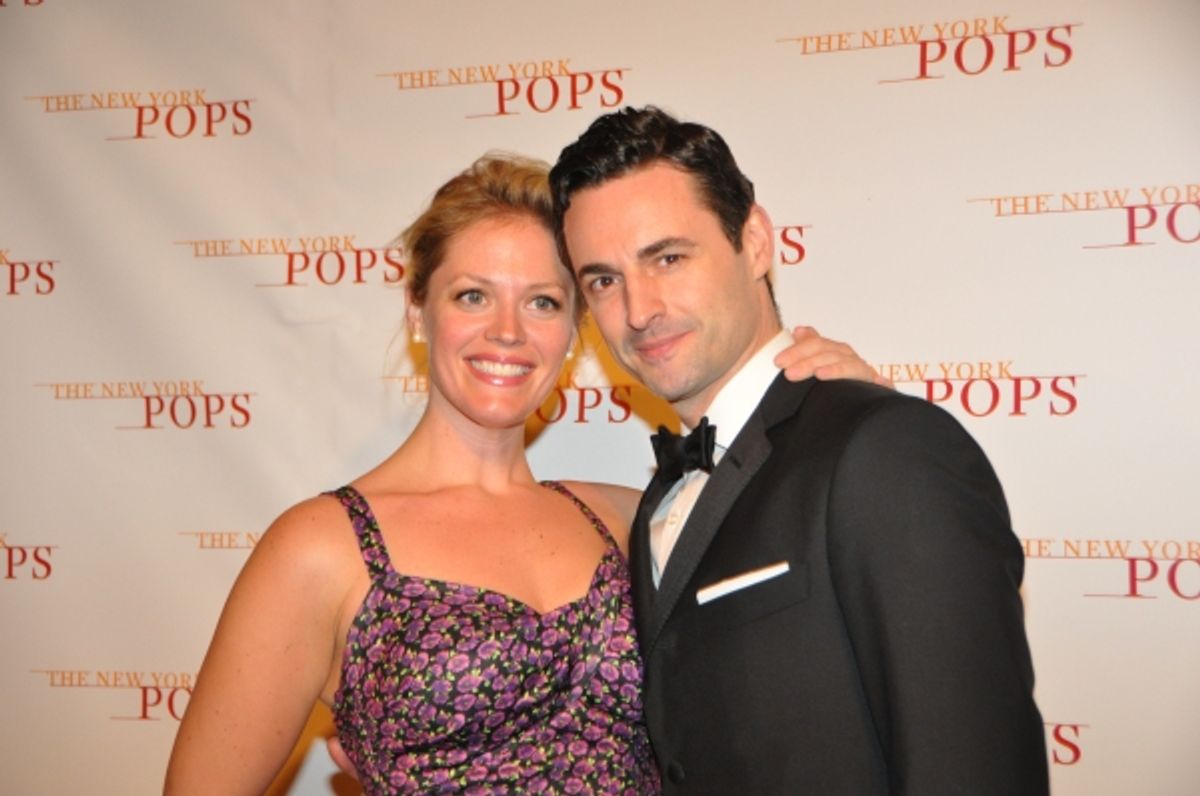 Elizabeth Stanley and Max von Essen at 