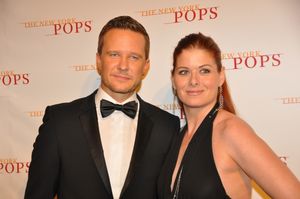 Will Chase and Debra Messing @ BroadwayWorld Will Chase and Debra Messing Photo