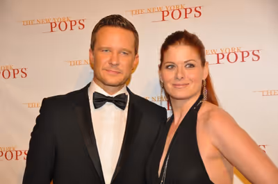 Will Chase and Debra Messing Photo