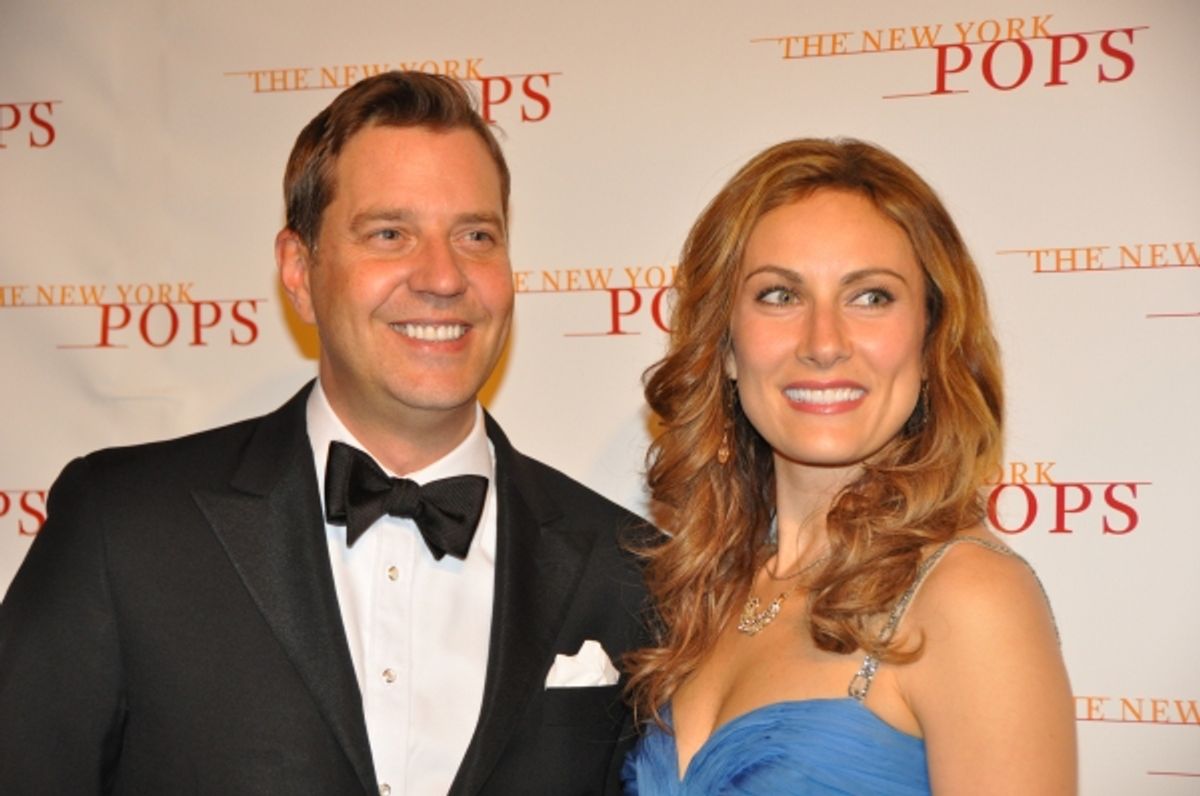 Steven Reineke and Laura Benanti at 
