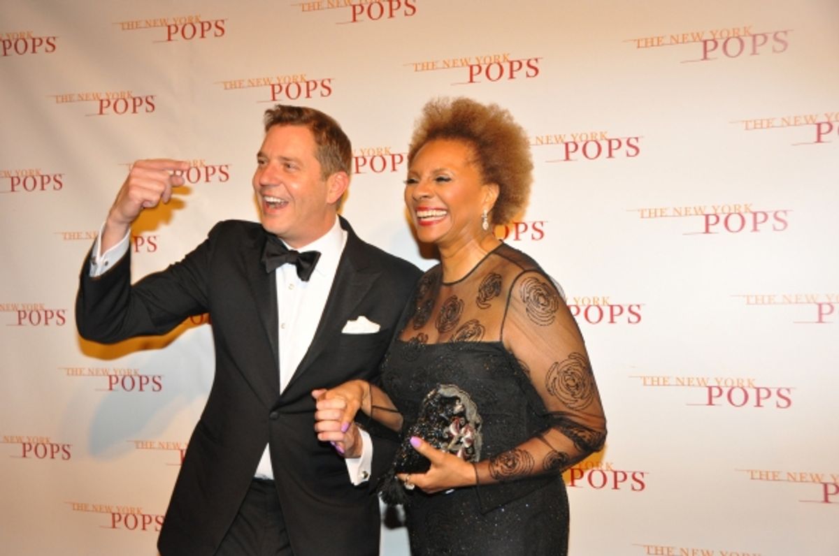 Steven Reineke and Leslie Uggams at 