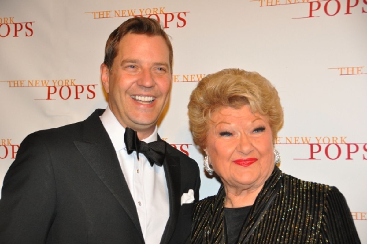 Steven Reineke and Marilyn Maye at 