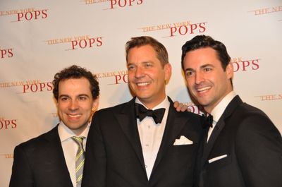 Rob McClure, Steven Reineke and Max von Essen Photo