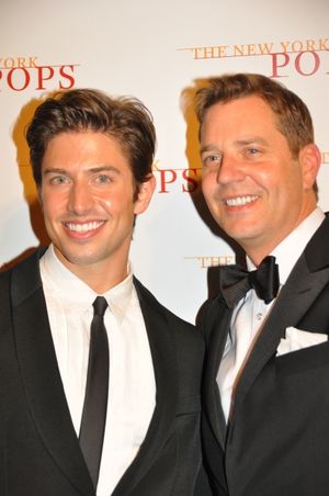 Nick Adams and Steven Reineke @ BroadwayWorld Nick Adams and Steven Reineke Photo