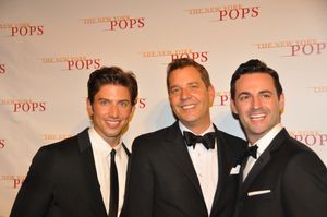 Nick Adams, Steven Reineke and Max von Essen @ BroadwayWorld Nick Adams, Steven Reineke and Max von Essen Photo