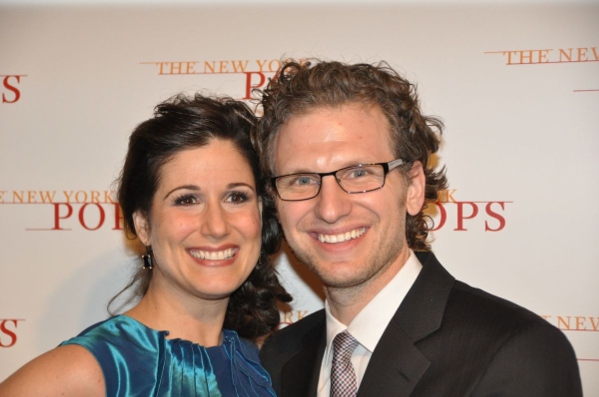 Stephanie J. Block and Sebastian Arcelus at 