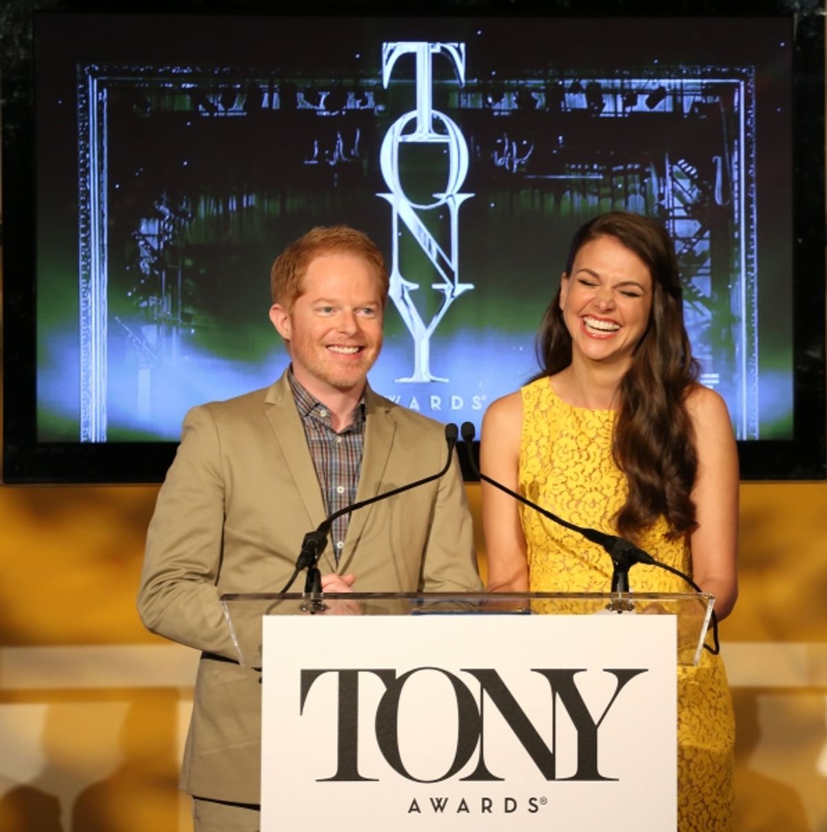 Jesse Tyler Ferguson & Sutton Foster  at 