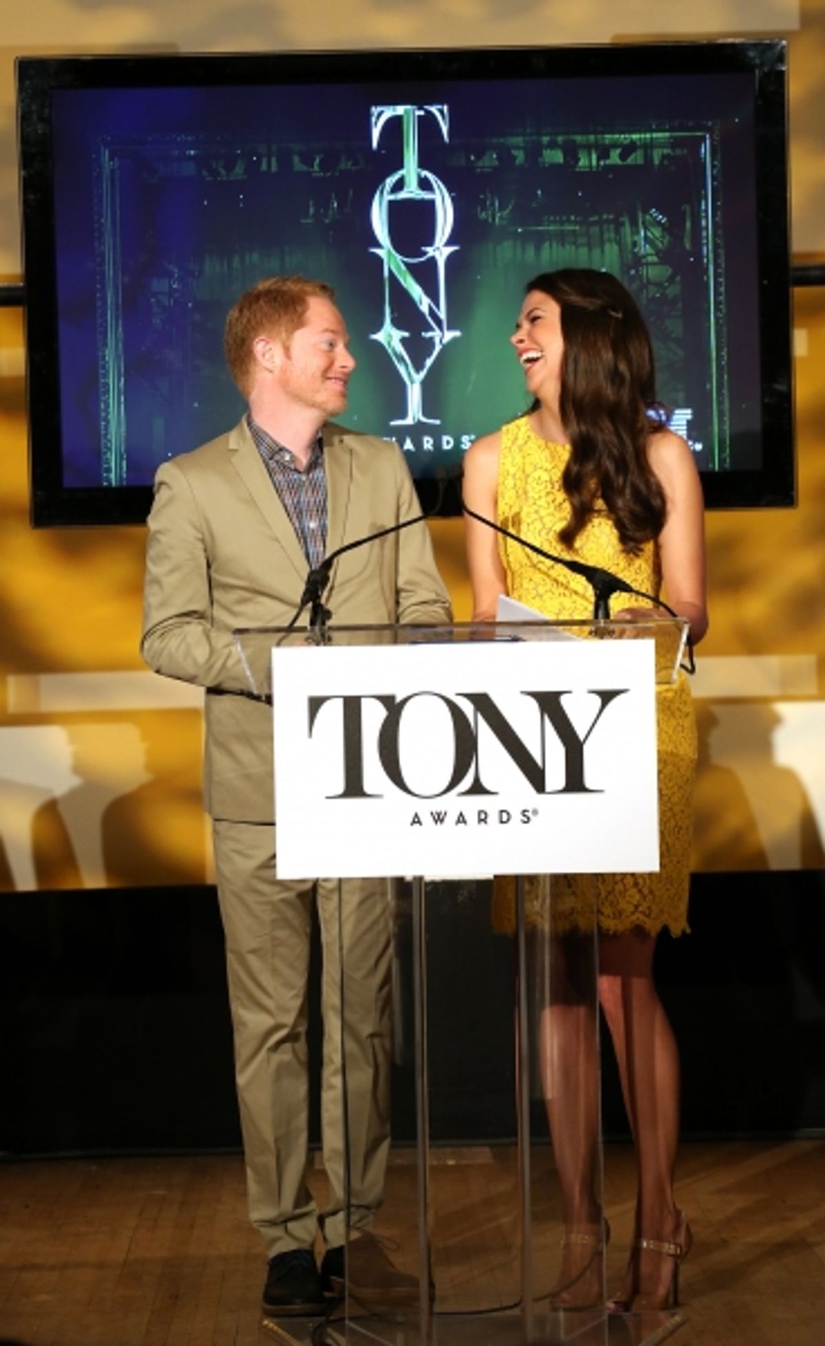 Jesse Tyler Ferguson & Sutton Foster  at 