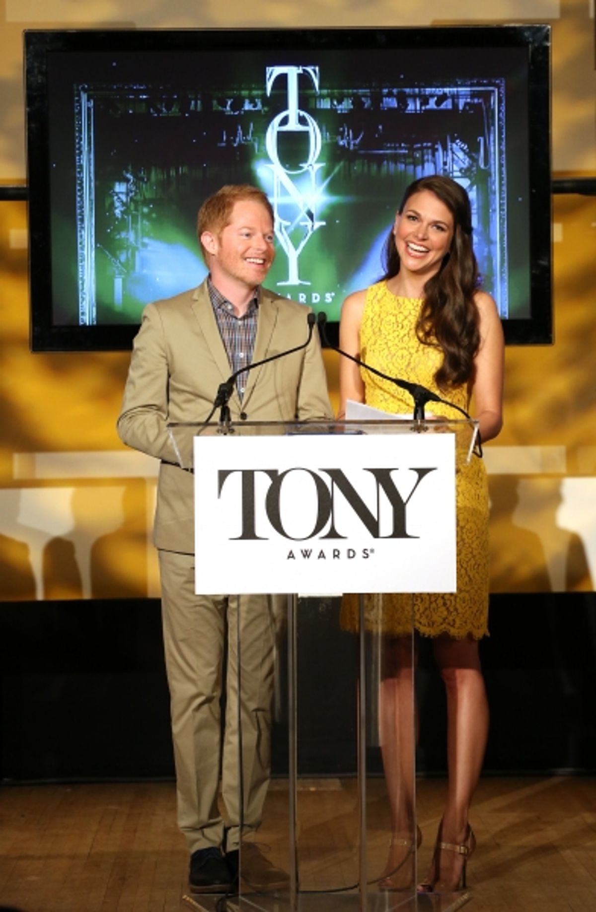 Jesse Tyler Ferguson & Sutton Foster  at 