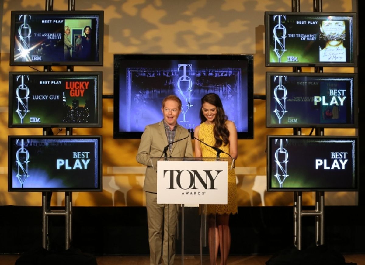Jesse Tyler Ferguson & Sutton Foster at 