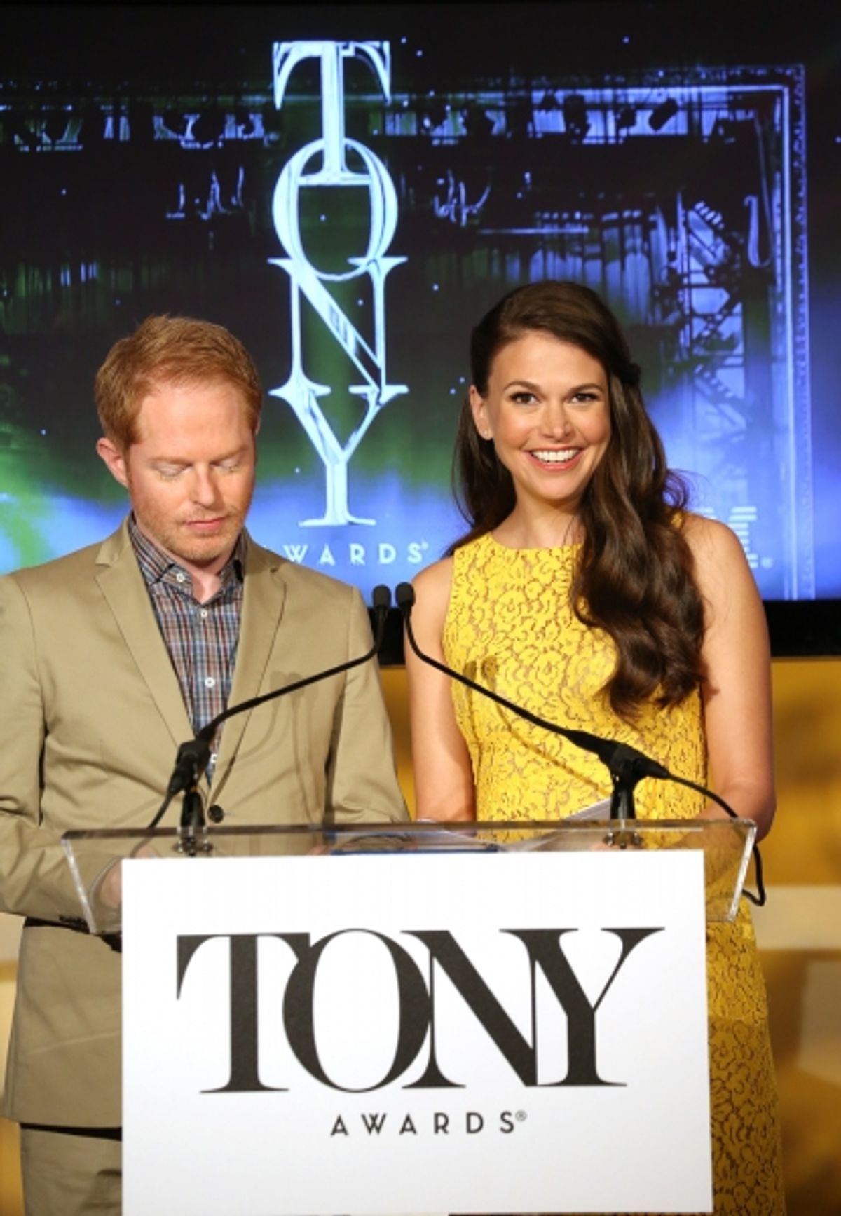 Jesse Tyler Ferguson & Sutton Foster  at 