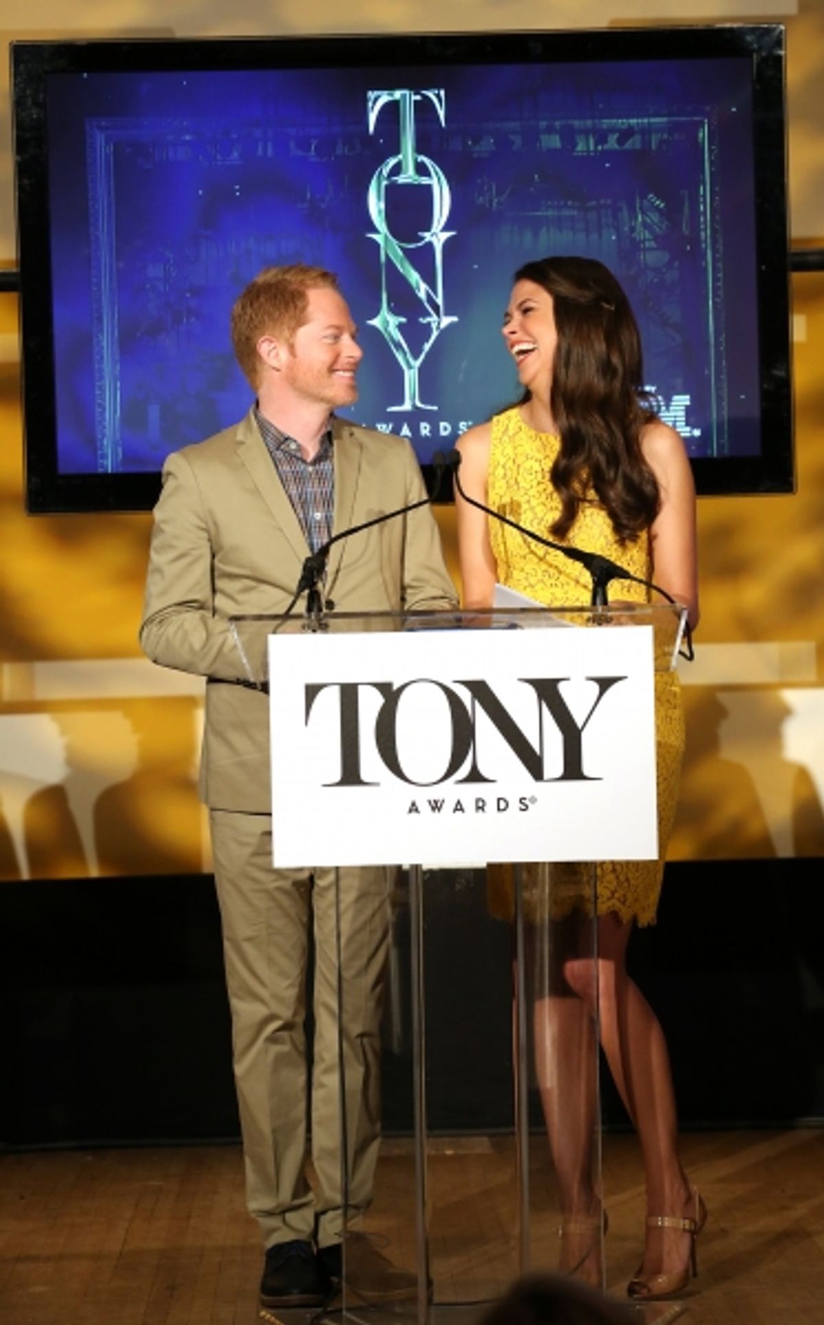 Jesse Tyler Ferguson & Sutton Foster  at 