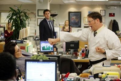 Phyllis Smith, John Krasinski, Rainn Wilson Photo