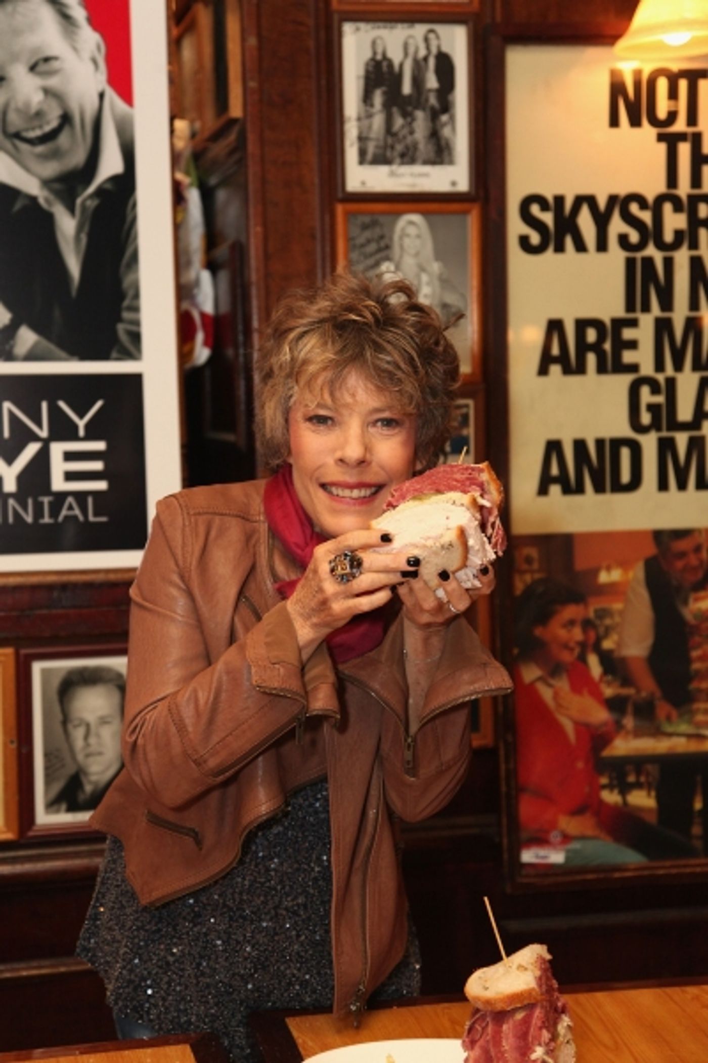 Photo Flash: Dena Kaye Unveils 'Danny Kaye Deli Club' at Carnegie Deli in NYC Photo Flash: Dena Kaye Unveils 'Danny Kaye Deli Club' at Carnegie Deli in NYC Image