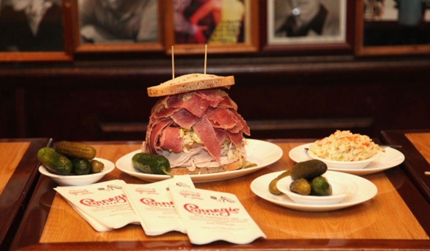 Photo Flash: Dena Kaye Unveils 'Danny Kaye Deli Club' at Carnegie Deli in NYC Photo Flash: Dena Kaye Unveils 'Danny Kaye Deli Club' at Carnegie Deli in NYC Image