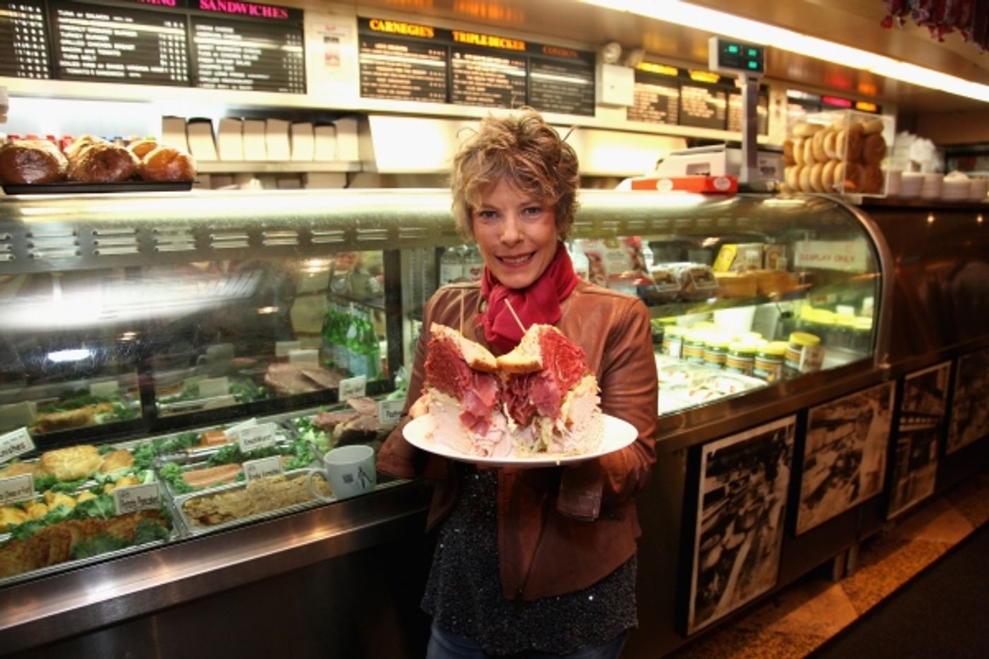 Photo Flash: Dena Kaye Unveils 'Danny Kaye Deli Club' at Carnegie Deli in NYC Photo Flash: Dena Kaye Unveils 'Danny Kaye Deli Club' at Carnegie Deli in NYC Image