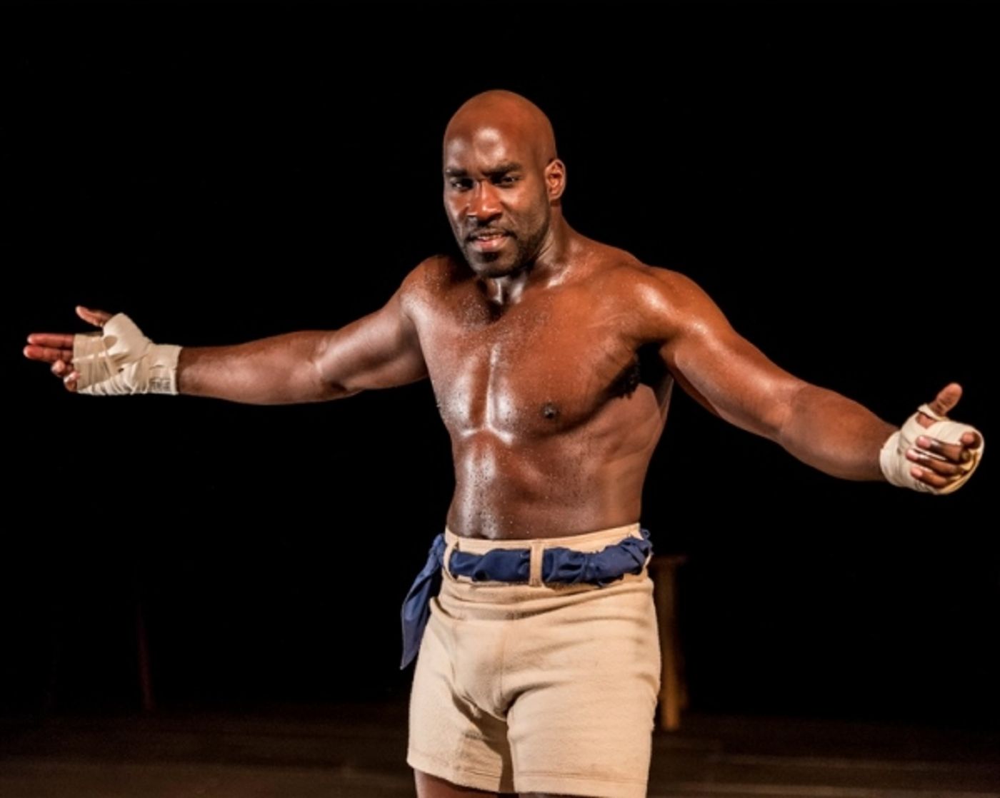 Photo Flash: First Look at David St. Louis and More in THE ROYALE at Kirk Douglas Theatre  Image