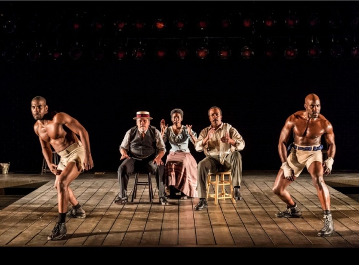 Photo Flash: First Look at David St. Louis and More in THE ROYALE at Kirk Douglas Theatre  Image