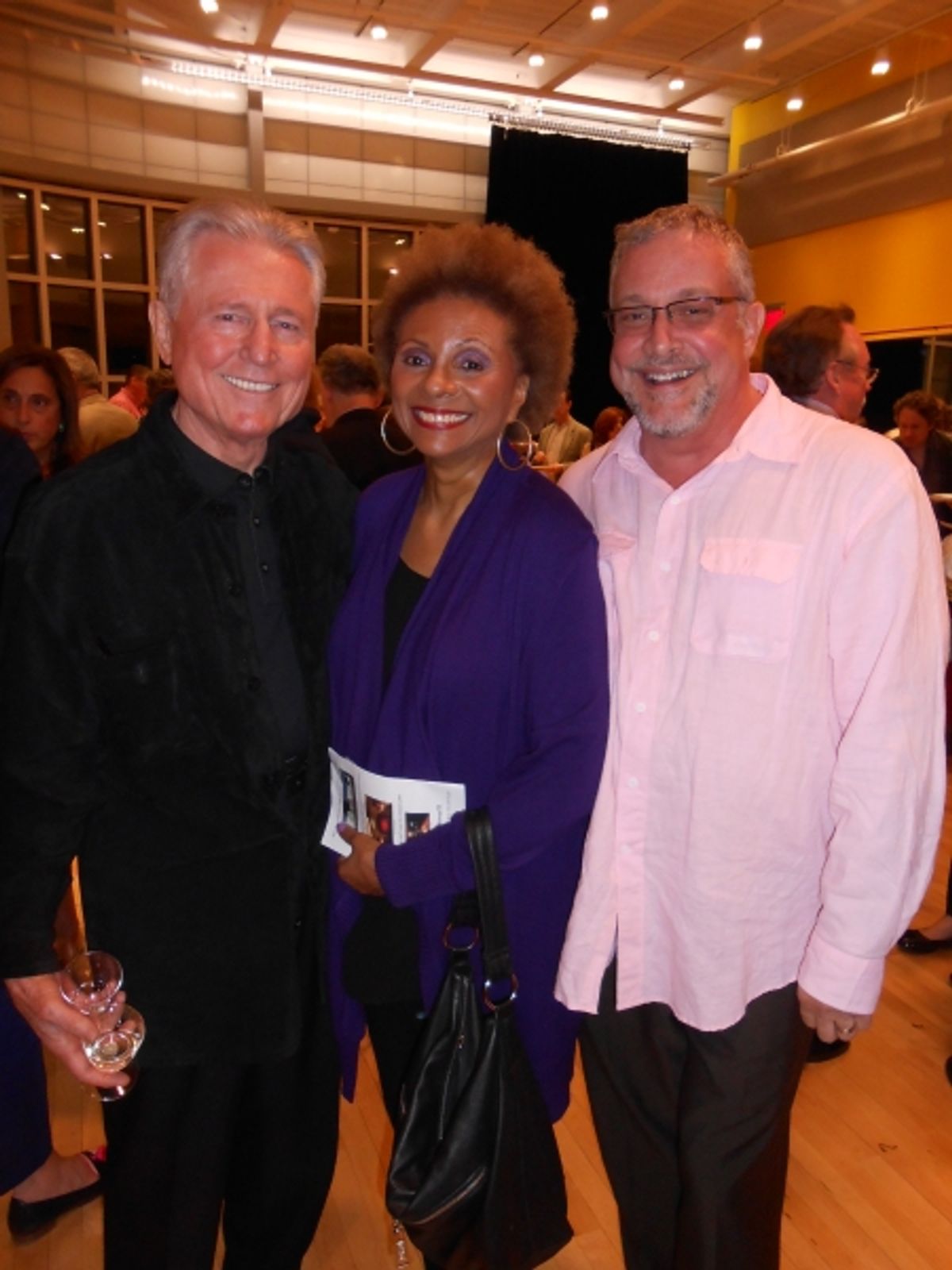 Grahame Pratt, Leslie Uggams, Director Michael Bush at 