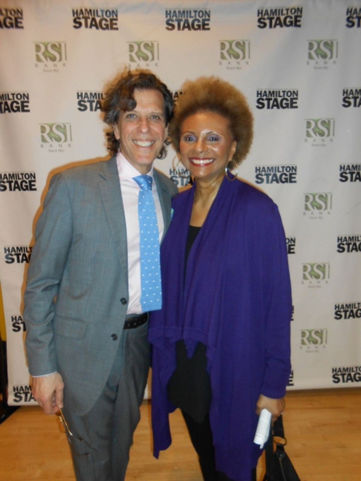 Jonathan Brielle and Leslie Uggams at 