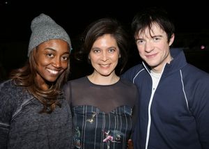 Patina Miller, Director Diana Paulus & Matthew James Thomas Photo