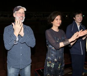 Terrence Mann, Director Diane Paulus & Matthew James Thomas Photo