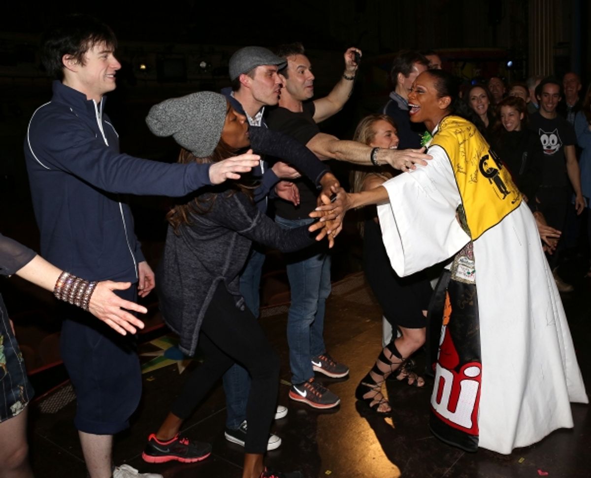 Stephanie Pope with Matthew James Thomas, Patina Miller & cast   at 