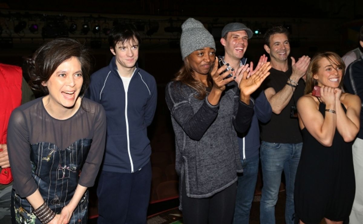 Director Diana Paulus, Matthew James Thomas, Patina Miller & Cast  at 