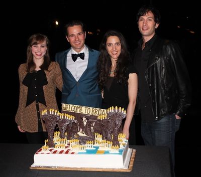 Samantha Hill, Peter JÃƒÂ¶back, Marni Raab and Kyle Barisich Photo