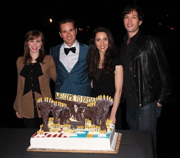 Samantha Hill, Peter JÃƒÂ¶back, Marni Raab and Kyle Barisich Photo