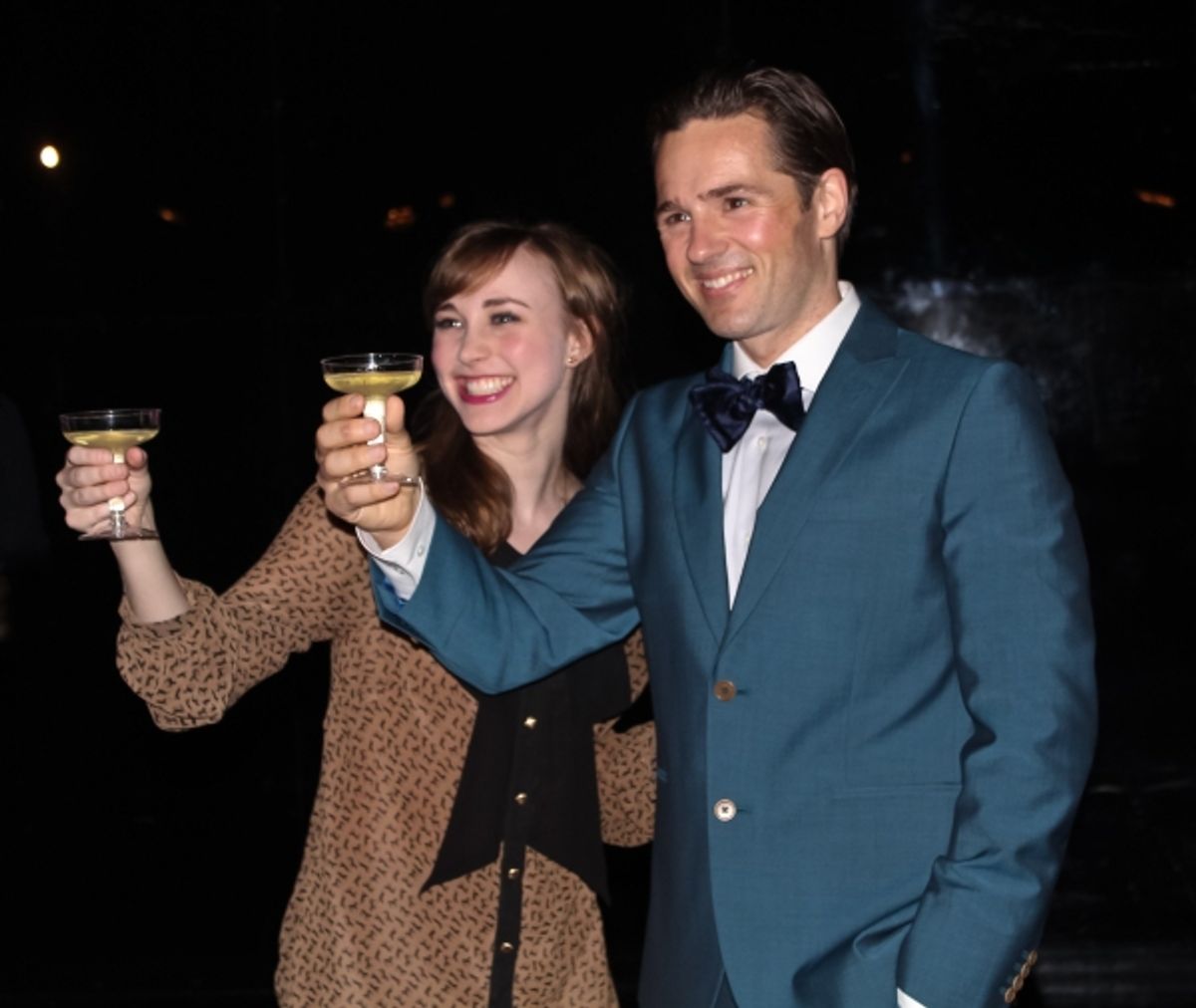 Samantha Hill and Peter JÃ'Â¶back at 