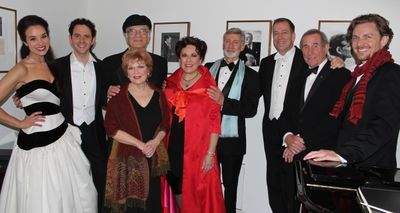 Alexandra Silber, Santino Fontana, Walter Charles, Marni Nixon, Judy Kaye, David Garr Photo