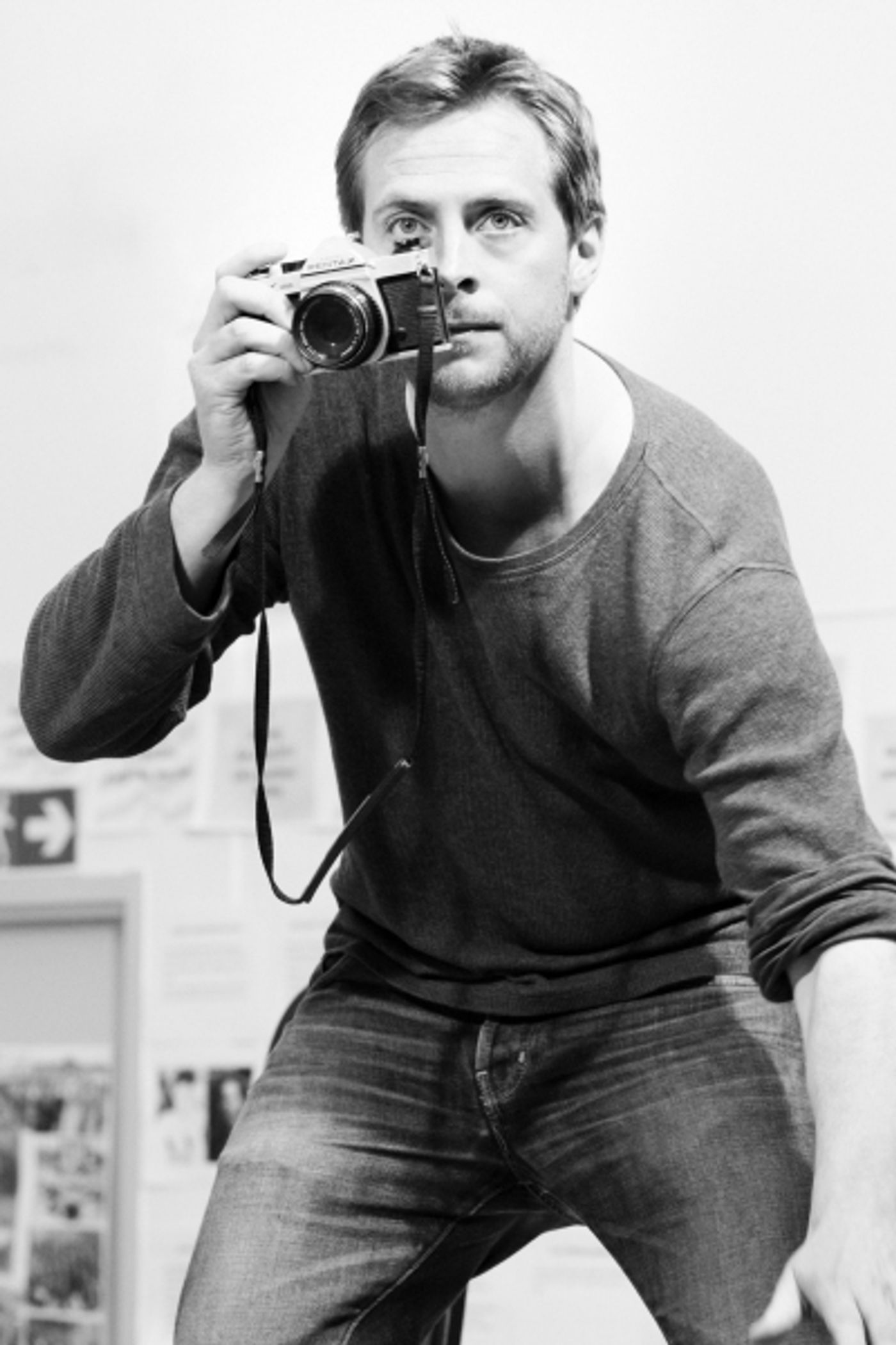 Photo Coverage: Blakley and Campbell Moore in Rehearsal Images For CHIMERICA At The Almeida  Image