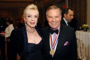 Dame Patricia Kennedy and Emcee Marvin Scott
@ BroadwayWorld Dame Patricia Kennedy and Emcee Marvin Scott
Photo