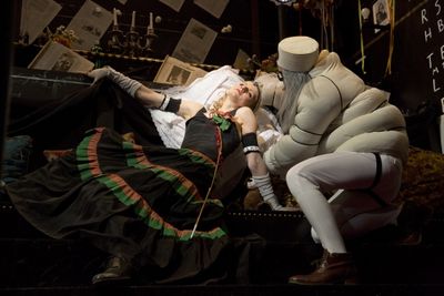 Alenka Kraigher and Nicolas NoreÃƒÆ’Ã‚Â±a in Old-Fashioned Prostitutes (A T Photo