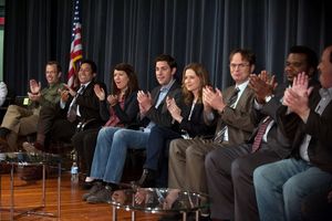 Jenna Fischer, Rainn Wilson, Craig Robinson, Brian Baumgartner, Ed Helms, Phyllis Smi Photo