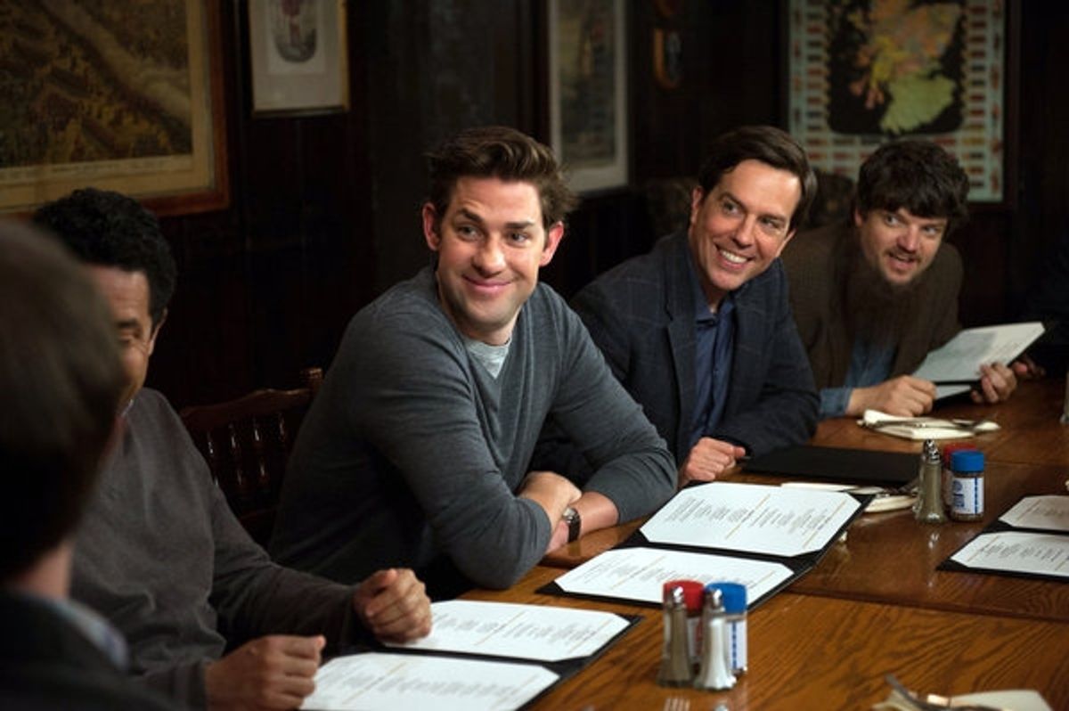 John Krasinski, Ed Helms at 