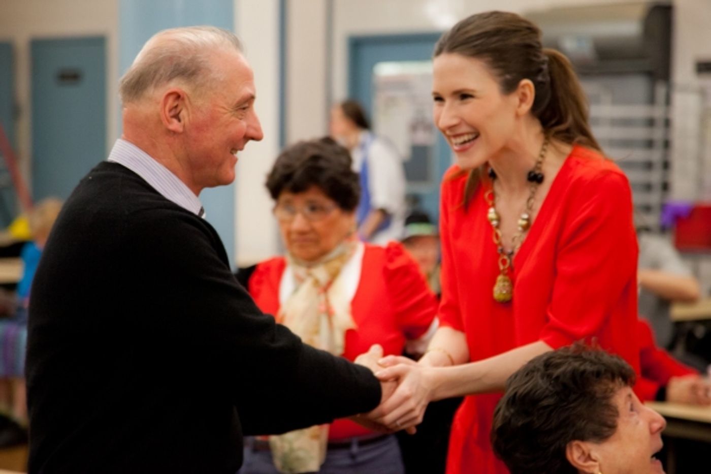 Photo Flash: Cast of CHICAGO Brings 'All That Jazz' to Sing For Your Seniors  Image