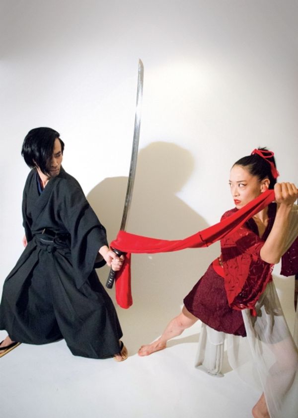 Yoshi Amao as the Rogue Assassin and Ai Ikeda as She-Wolf Photo